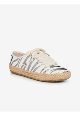 EMU Australia Agonis Zebra White Sneakers Byal - Pepit.bg