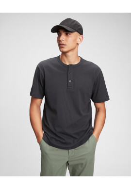 GAP Henley T-shirt Byal - Pepit.bg