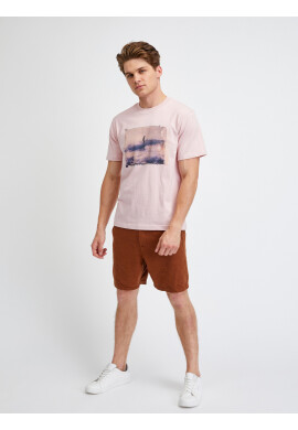 GAP & T. Campbell T-shirt Rozov - Pepit.bg
