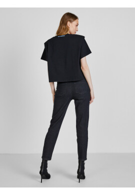 Karl Lagerfeld T-shirt Cheren - Pepit.bg