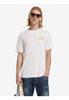 Scotch & Soda T-shirt Byal - Pepit.bg