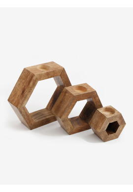 SIFCON Hexagon Свещник Kafyav - Pepit.bg