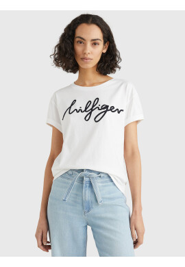 Tommy Hilfiger T-shirt Byal - Pepit.bg