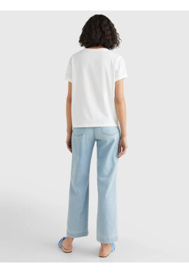 Tommy Hilfiger T-shirt Byal - Pepit.bg