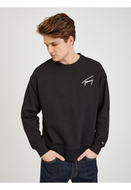 Tommy Jeans Sweatshirt Cheren - Pepit.bg