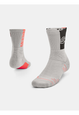 Under Armour Curry Playmaker Mid-Crew Чорапи Siv - Pepit.bg