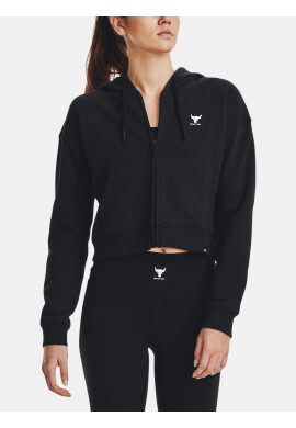 Under Armour Project Rock HW Terry Sweatshirt Cheren - Pepit.bg