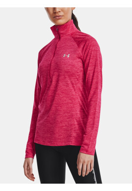 Under Armour Tech 1/2 Zip T-shirt Rozov - Pepit.bg