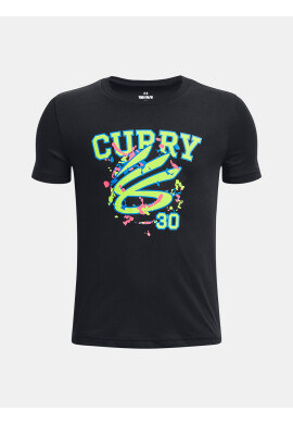 Under Armour UA Curry Logo SS Тениска детски Cheren - Pepit.bg