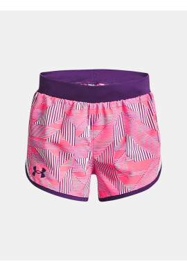 Under Armour UA Fly By Printed Детски шорти Rozov - Pepit.bg