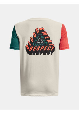 Under Armour UA Project Rock Diamond SS Тениска детски Byal - Pepit.bg