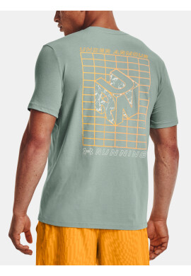 Under Armour UA RUN GRADIENT GRID SS T-shirt Siv - Pepit.bg