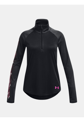 Under Armour UA Tech Graphic 1/2 Zip T-shirt Cheren - Pepit.bg