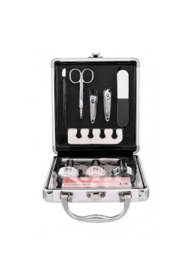 2K Комплект Basic Manicure Train Case 10 части - Pepit.bg