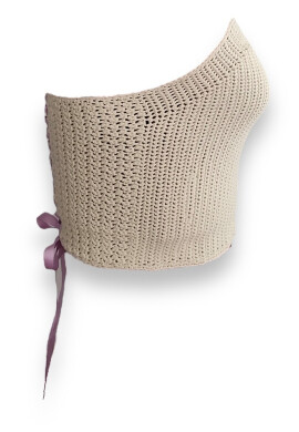 2wools Къс топ със сатинирани панделки - Pepit.bg
