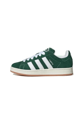 adidas Мъжки спортни обувки - Campus 00s - тъмнозелени - естествена кожа - за туризъм - Pepit.bg
