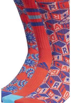 adidas Performance Дълги чорапи с памук - 3 чифта - Pepit.bg