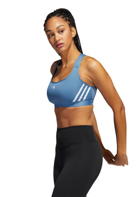 adidas Performance Тренировъчно бюстие Powerreact с лого - Pepit.bg