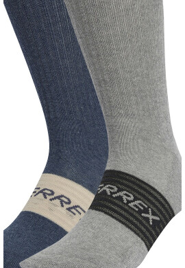adidas Performance Унисекс чорапи Terrex за хайкинг - 2 чифта - Pepit.bg