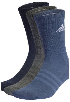 adidas Performance Унисекс дълги чорапи с рипс - 3 чифта - Pepit.bg