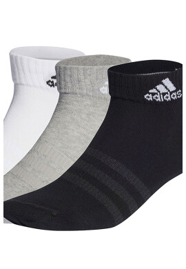 adidas Performance Унисекс къси чорапи с лого - 3 чифта - Pepit.bg