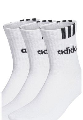 adidas Performance Унисекс къси чорапи с лого - 3 чифта - Pepit.bg