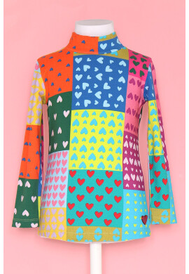 Agatha Ruiz de la Prada Блуза на сърца - Pepit.bg