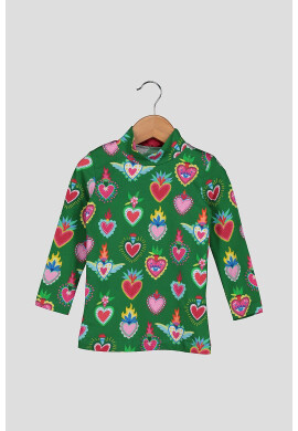Agatha Ruiz de la Prada Блуза с десен на сърца - Pepit.bg