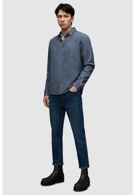 AllSaints Дънкова риза Elm - Pepit.bg