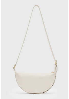 AllSaints Кожена чанта Half Moon - Pepit.bg