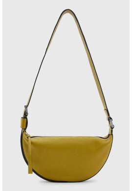 AllSaints Кожена чанта Half Moon - Pepit.bg