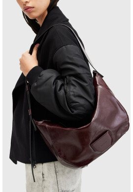 AllSaints Кожена чанта за рамо Madea - Pepit.bg