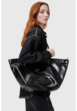 AllSaints Кожена шопинг чанта Serafina - Pepit.bg