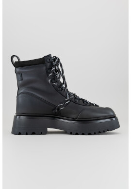 AllSaints Кожени боти с велур - Pepit.bg