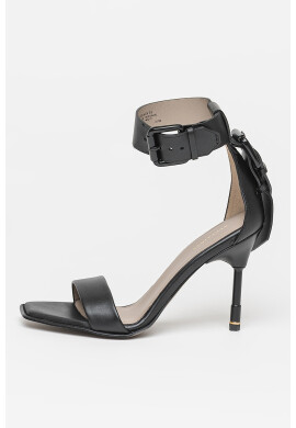 AllSaints Кожени сандали Noir - Pepit.bg