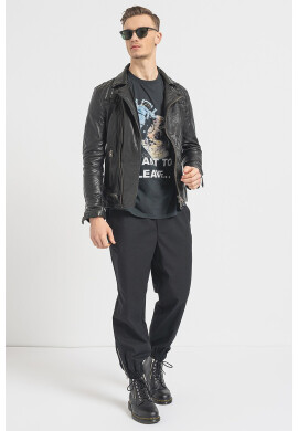 AllSaints Кожено яке Conroy - Pepit.bg
