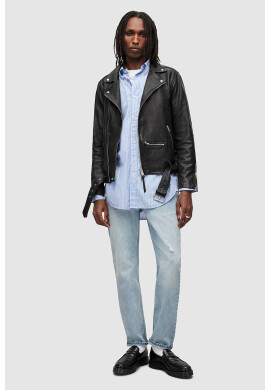 AllSaints Кожено яке Wick - Pepit.bg