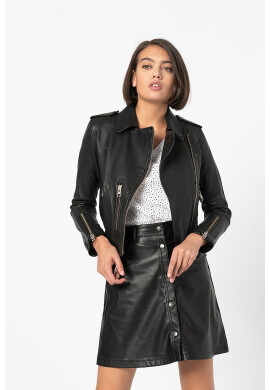 AllSaints Кожено яке Balfern - Pepit.bg