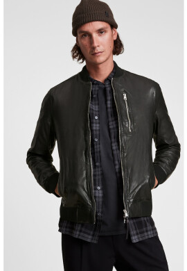 AllSaints Кожено яке Boyton - Pepit.bg