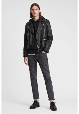AllSaints Кожено яке Tavis - Pepit.bg
