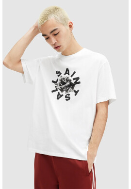AllSaints Памучна тениска Daized с лого - Pepit.bg