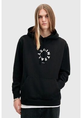 AllSaints Памучно худи с лого - Pepit.bg