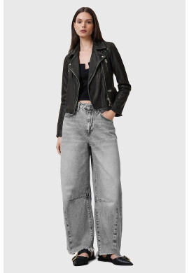 AllSaints Слим кожено яке - Pepit.bg