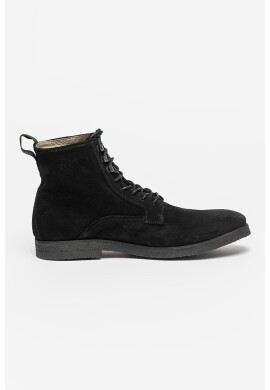 AllSaints Велурени боти Kyle - Pepit.bg