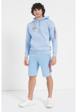 ALPHA INDUSTRIES Худи Label с джоб тип кенгуру - Pepit.bg