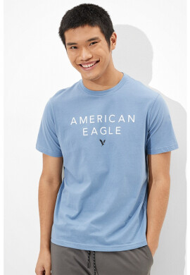 American Eagle Тениска с лого - Pepit.bg