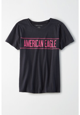 American Eagle Тениска с лого - Pepit.bg