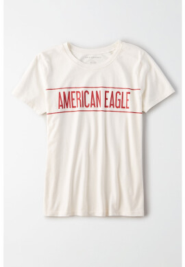 American Eagle Тениска с лого - Pepit.bg