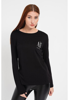 ARMANI EXCHANGE Блуза с лого - Pepit.bg
