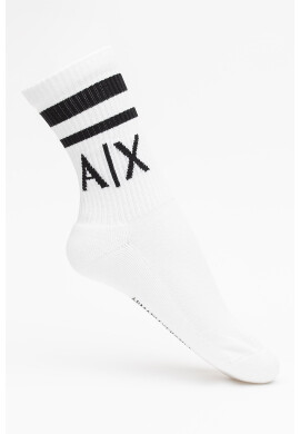 ARMANI EXCHANGE Дълги чорапи с лого - 2 чифта - Pepit.bg